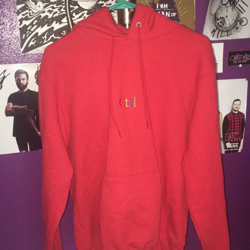 Red Champion Hoodie
